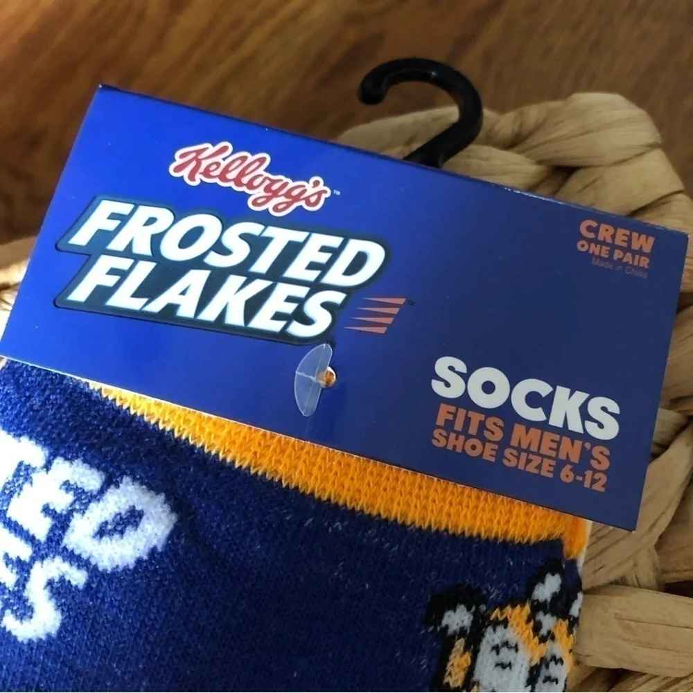 Kellogg’s Frosted Flakes food crew socks
